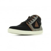 Le Coq Sportif Perpignan Demi Noir - Chaussures Basket Homme Original